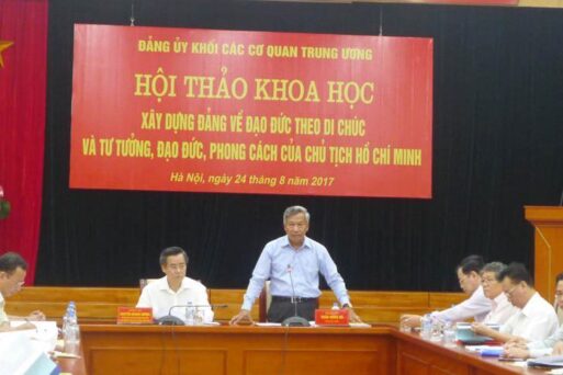 Xây dựng Đảng về đạo đức theo Di chúc và tư tưởng, đạo đức, phong cách của Chủ tịch Hồ Chí Minh