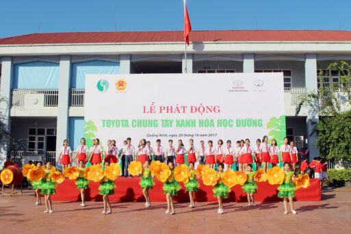 Quảng Ninh: Phát động chương trình “Toyota chung tay xanh hoá học đường