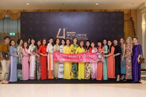 Rosy Beauty – Khẳng định giá trị thương hiệu qua sự kiện Đại hội phun xăm thẩm mỹ toàn cầu lần thứ 4 tại Thái Lan!
