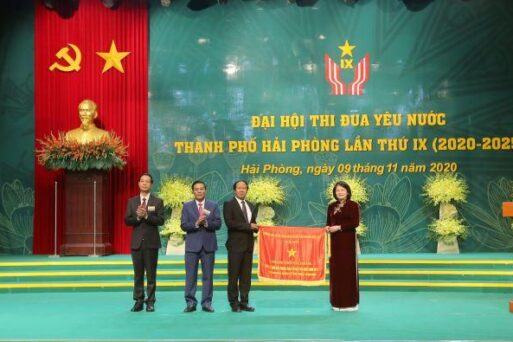 Đại hội Thi đua yêu nước của thành phố Hải Phòng lần thứ 9 được tổ chức tại Cung Văn hóa Việt – Tiệp ngày 9/11/2020 thành công rực rỡ