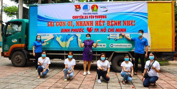Quà quê tỉnh biên giới đem niềm vui cho 900 hộ dân Sài Gòn trong mùa dịch
