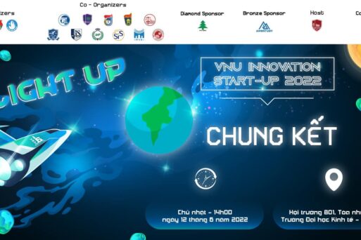 Thắp sáng chung kết cuộc thi VNU Innovation Start-up 2022 – Light up