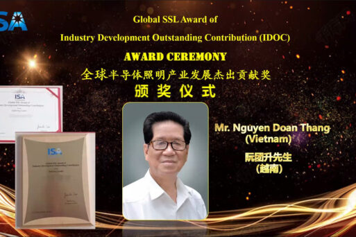 Thuyền trưởng Rạng Đông nhận giải thưởng cao quý của Liên minh Chiếu sáng rắn Quốc tế (ISA)