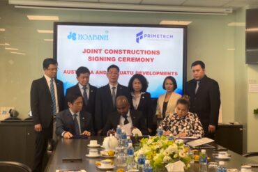 Hòa Bình ký kết thỏa thuận hợp tác với Công ty Primetech Constructions lên tới hơn 2 tỷ đô la Mỹ