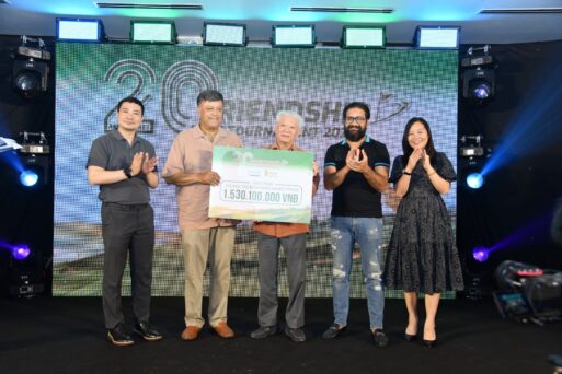 Giải Golf hữu nghị lần thứ 20 năm 2023: Suntory pepsico cùng đối tác quyên góp hơn 1,5 tỷ đồng hỗ trợ bệnh nhi ung thư