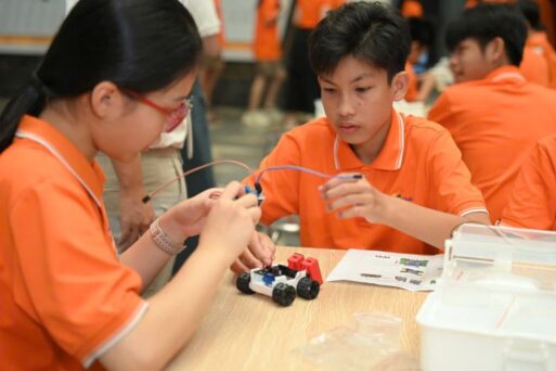 Nghiên cứu ứng dụng STEM cùng Samsung Việt Nam