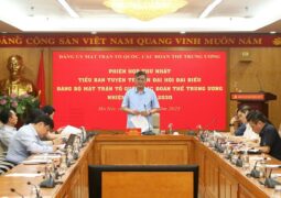 Đẩy mạnh tuyên truyền về Đại hội đại biểu Đảng bộ Mặt trận Tổ quốc, các đoàn thể Trung ương