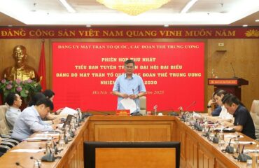 Đẩy mạnh tuyên truyền về Đại hội đại biểu Đảng bộ Mặt trận Tổ quốc, các đoàn thể Trung ương