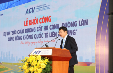 ACV khởi công dự án sửa chữa đường cất hạ cánh, đường lăn Cảng HKQT Liên Khương