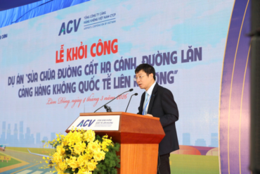 ACV khởi công dự án sửa chữa đường cất hạ cánh, đường lăn Cảng HKQT Liên Khương
