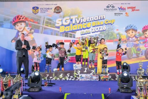 Victoria School tổ chức Giải đua xe thăng bằng cho Thiếu nhi